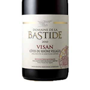 ドメーヌ・ド・ラ・バスティード　コート・デュ・ローヌ・ヴィラージュ・ヴィザン 750ml（フランス コート・デュ・ローヌ産赤ワイン）