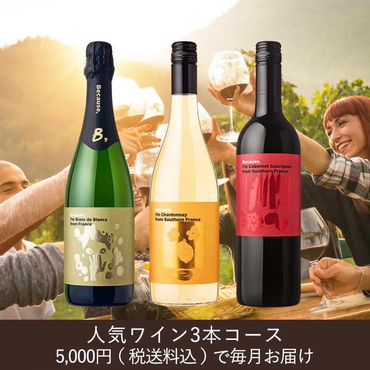 ワイン定期配送5,000円コース